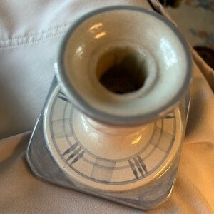 Louisville stoneware candle holder. Rare